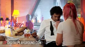 The hot babe Siri Dahl was in a tough