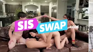 Two hot stepsisters are getting seduced