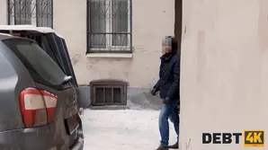 The red haired girl settled her debt