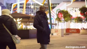 Black man has anal sex with a hot teen