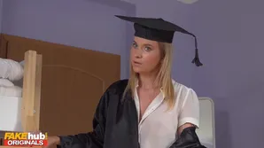 A college boy had sex with a cute