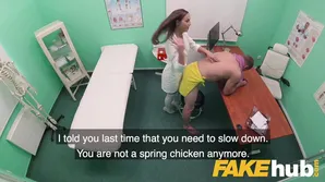 A man received medical care from a hot