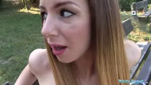 Stranger picked up busty Stella Cox and