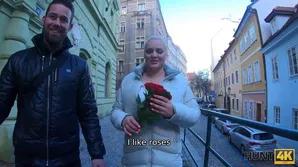 A pretty girl has sex with her new