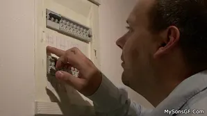 Czech beauty has an affair with her