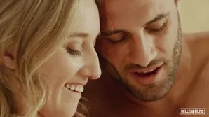 The cute woman Riley Reyes takes a huge