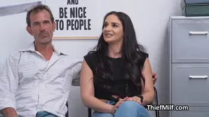 An amateur girl with small tits is