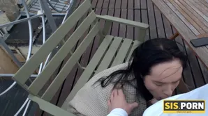 A nice lady had sex with her stepson