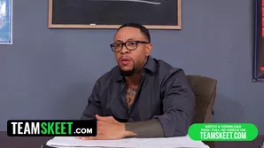 strap on and OTK action with schoolgirl