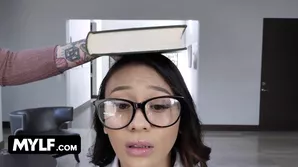 Lesbians Rocky Emerson and Jasmine Grey