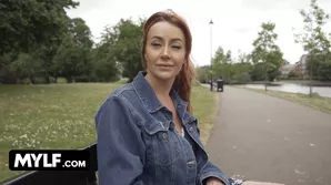 Red haired beauty gets even and finds