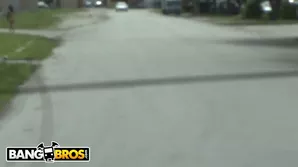 The Bang Bus in the city generating some