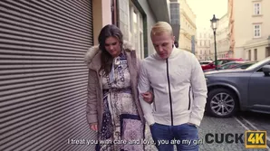 Beautiful shemale couple and bride in