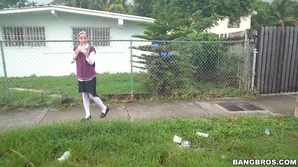 Public teen footage of hardcore sex on a