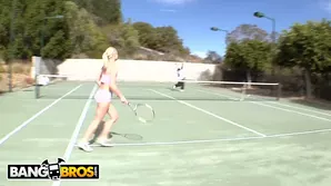 Hardcore scene with Anikka and a black