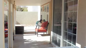 Anal scene with a small boobed teenage