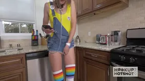 Andi Rye and Zoe Sparx in a hardcore