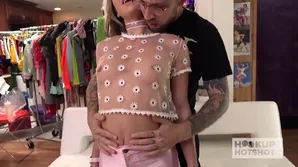 Pretty college student Paige Owens