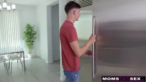 Stepson's fantasies with his beautiful