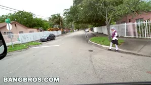 Becky Sins and her friends have fun on