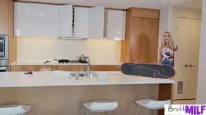 Big tits homemade brunette gets anal sex