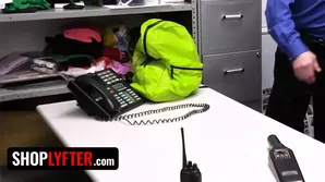 Steamy scene of a police officer's anal