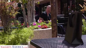 Johnny Sins and Diana Prince in the