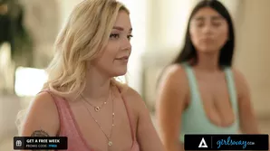 Stepson and mother have a hot threesome