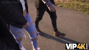 Beautiful Czech woman Rika Fane in a hot