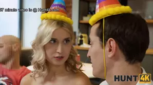 A husband's birthday is celebrated by