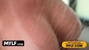 A beautiful blonde in her prime assists