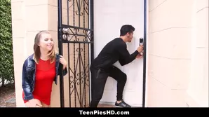 A beautiful teen with an amazing body