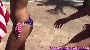 Realistic homemade video of a housewife