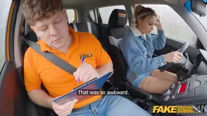 Ukrainian beauty gets amused by a hot