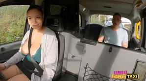 Beautiful woman with real large breasts