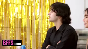 Teen college students in fetish fun at a