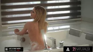 Sultry blonde Candee Licious in hardcore