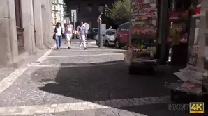 Young Czech couple's kinky massage and