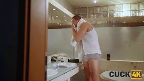 Beautiful Czech housewife has affair