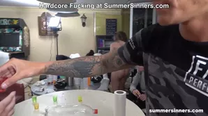 Fun at the beach and pool parties at