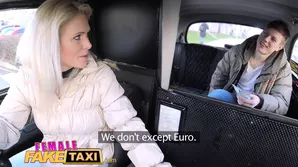 Johnny Pag fools Kathy Anderson in a