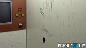 Aria Alexander in hot stockings in a