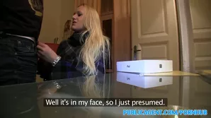 Public agent Angel Wicky in action in