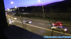 Outdoor holiday sex with German dude and