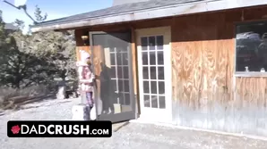 A young girl is captured in a