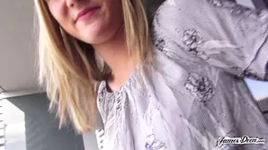 April Aniston got a portion of hot sperm