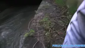 The girl showed her boyfriend the car