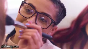 Now the girl can afford to date nerds