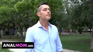 A wife secretly took a huge cock into