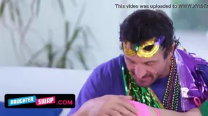 Pervert father who attended Mardi Gras